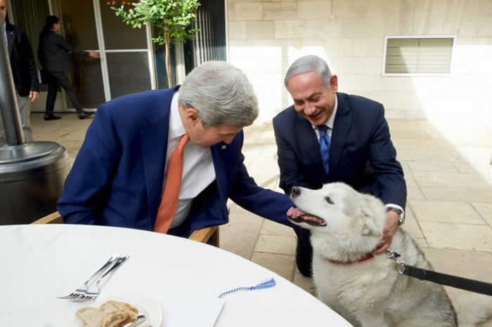 Netanyahu family dog